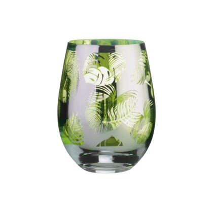 Artland Tropical Leaves Tumblers, Set of 2 - Image 2