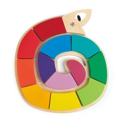 Tender Leaf Toys: Colour Me Happy Worm Puzzle - Image 5