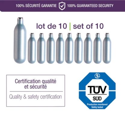 Mastrad N20 Cartridges, Set of 10 - Image 2