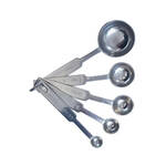 Measuring Spoons, 5pc, Stainless Steel