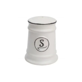 T&G Pride of Place Salt Shaker, White