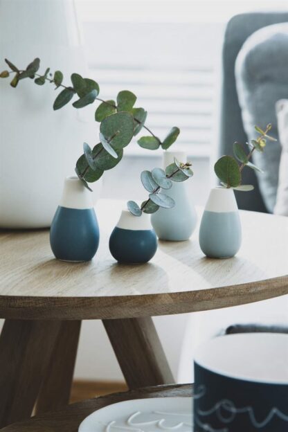 Räder Mini Vases, Pastel Blue, Set of 4 - Image 3