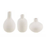 Räder Mini Vases, Pearl, Set of 3