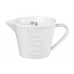 Räder Porcelain Measuring Jug, Do Small Things, 120ml