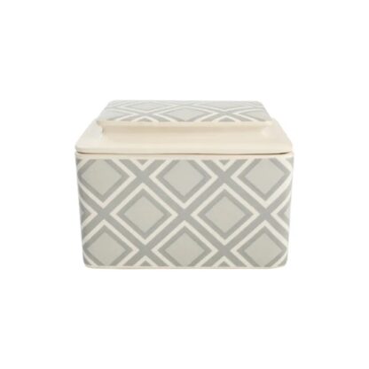 T&G City Collection Butter Dish: Squares - Image 2