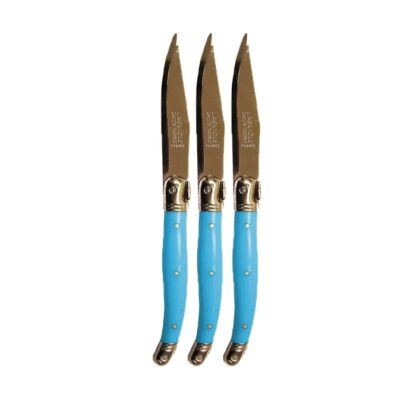 Verdier Fruit Knife, Blue, Set of 3 - Image 2