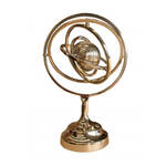 Armillary with Globe, Aluminium