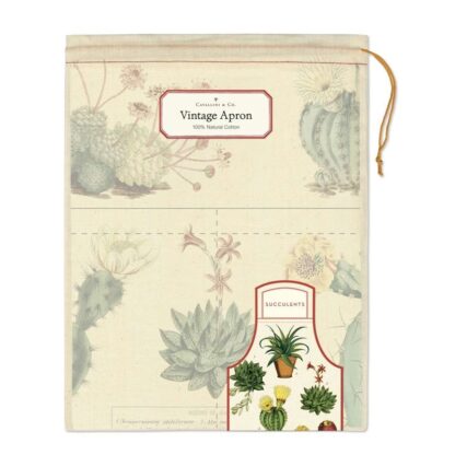 Cavallini & Co Vintage Apron: Succulents - Image 3