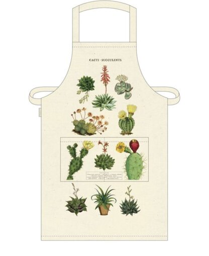 Cavallini & Co Vintage Apron: Succulents - Image 4