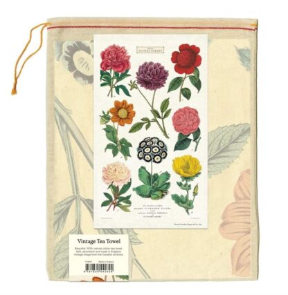 Cavallini & Co Vintage Tea Towel: Botanica - Image 4