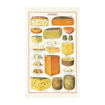 Cavallini & Co Vintage Tea Towel: Cheese