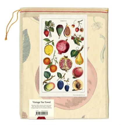 Cavallini & Co Vintage Tea Towel: Fruits - Image 3