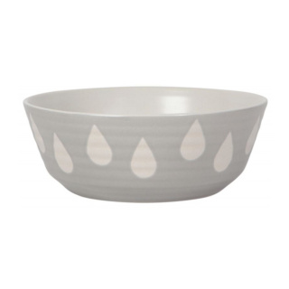 Danica Studio Ceramic Imprint Bowl, Gray
