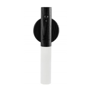 Gingko Baton LED Light, Black Wood