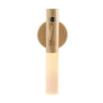 Gingko Baton LED Light, White Ash