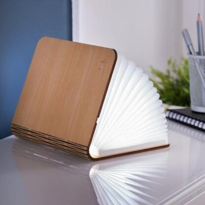 Gingko Smart LED Booklight, Large, Maple - Image 2
