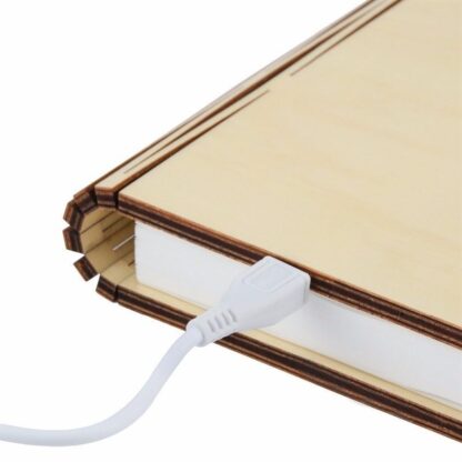 Gingko Smart LED Booklight, Large, Maple - Image 3