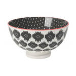 Now Designs Stamped Bowl, Black Ikat, Set of 2