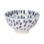 Now Designs Stamped Bowl, Blue Spots, Set of 2