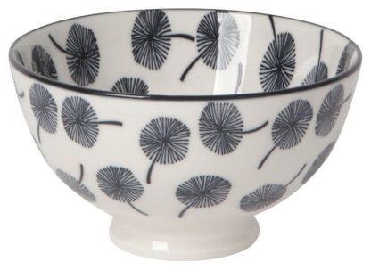 Now Designs Stamped Bowl, Gray Dandelion, Set of 2 - Image 2