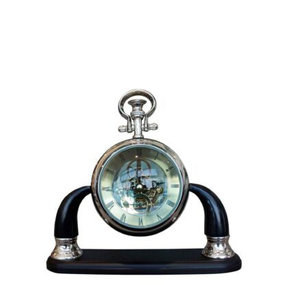 See Thru Table Clock on Base - Image 2