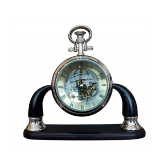 See Thru Table Clock on Base