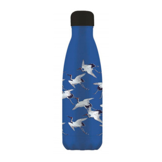 Museums & Galleries Stainless Steel Drinks Bottle, 500ml, Cranes in Flight