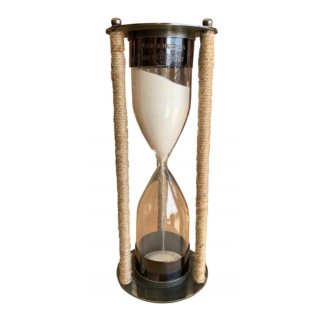 Sand Timer, Brass Jute