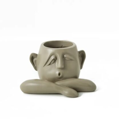 Planter: Three's Company Face - The Beige One - Image 2