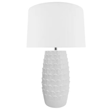Table Lamp: Artichoke Lamp B&S White 35x58cm - Image 2