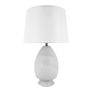Table Lamp: Shenron Lamp White 35x57cm