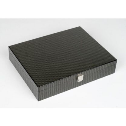 Dal Rossi Italy Mahjong in Carbon Fibre Finish Case, 29cm - Image 2