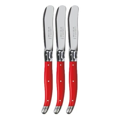 Verdier Spreader, Bright Red, Set of 3 - Image 2
