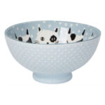 Danica Studio Stamped Bowl, Feline, Small, Set of 3