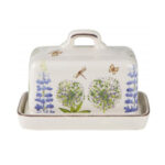 T&G Cottage Garden Butter Dish