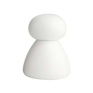T&G Halo Salt Mill, White, 100mm