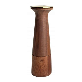 T&G Oblique Deco Gold Pepper Mill, 205mm