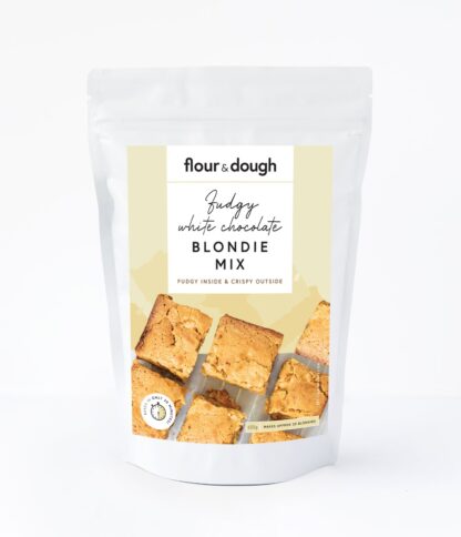 Flour & Dough Blondie Mix: Fudgy White Chocolate - Image 2