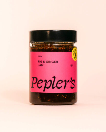 Pepler's Fig & Ginger Jam 350g - Image 2