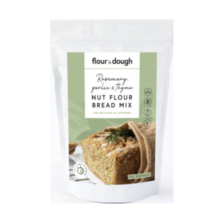 Flour & Dough Nut Flour Bread Mix: Rosemary, Garlic & Thyme