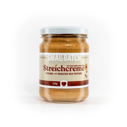 Small Batch Streichcreme, Tuscan with Roasted Red Peppers 235g - Image 2