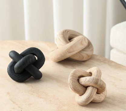 Wooden Knot, Black - Image 2