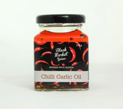 Black Market Spices Chilli Garlic Oil 110g - Image 2