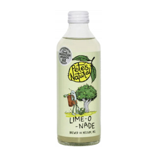 Pete's Natural Soda: Lime-O-Nade 300ml (2 Pack)