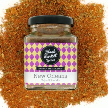 Black Market Spices Artisan Spice Blend: New Orleans Cajun Spice Mix 55g - Image 5