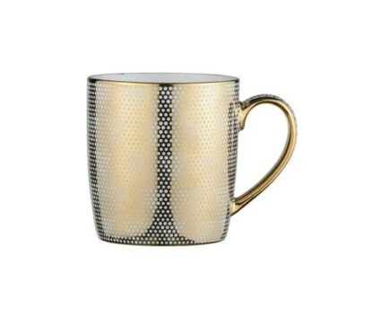 BIA Espresso Mugs, Dots Gold, Set of 4 - Image 2