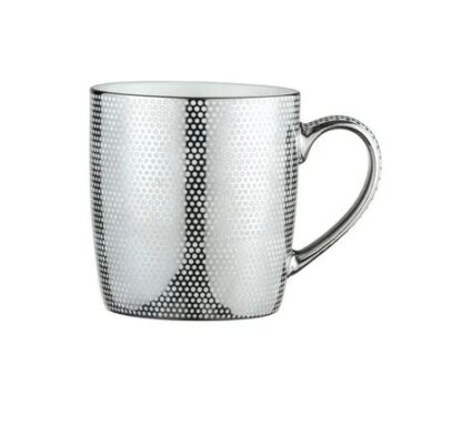 BIA Espresso Mugs, Dots Platinum, Set of 4 - Image 2