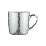 BIA Cordon Bleu Espresso Mugs, Dots Platinum, Set of 4