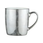 BIA Cordon Bleu Mugs, Dots Platinum, Set of 4