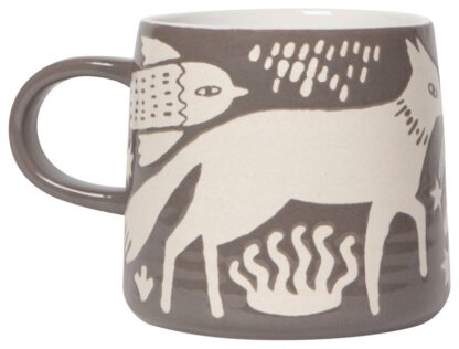 Danica Studio Ceramic Imprint Mug, Timber - Image 5